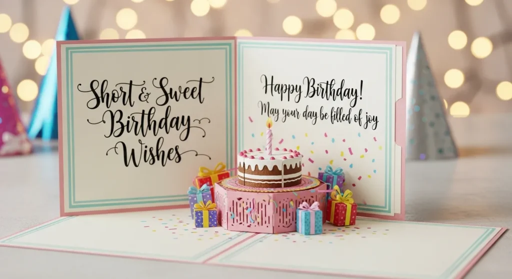 Short and Sweet Birthday Wishes 