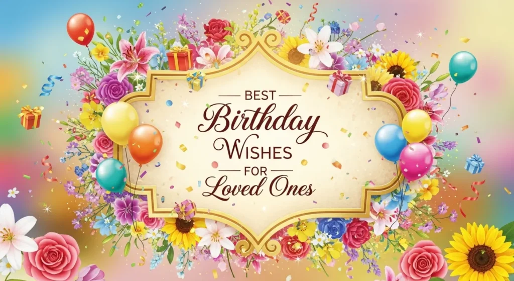 Best Birthday Wishes for Loved Ones