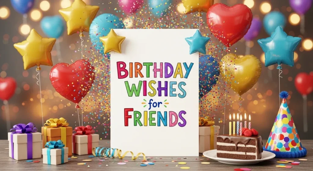 Birthday Wishes for Friends