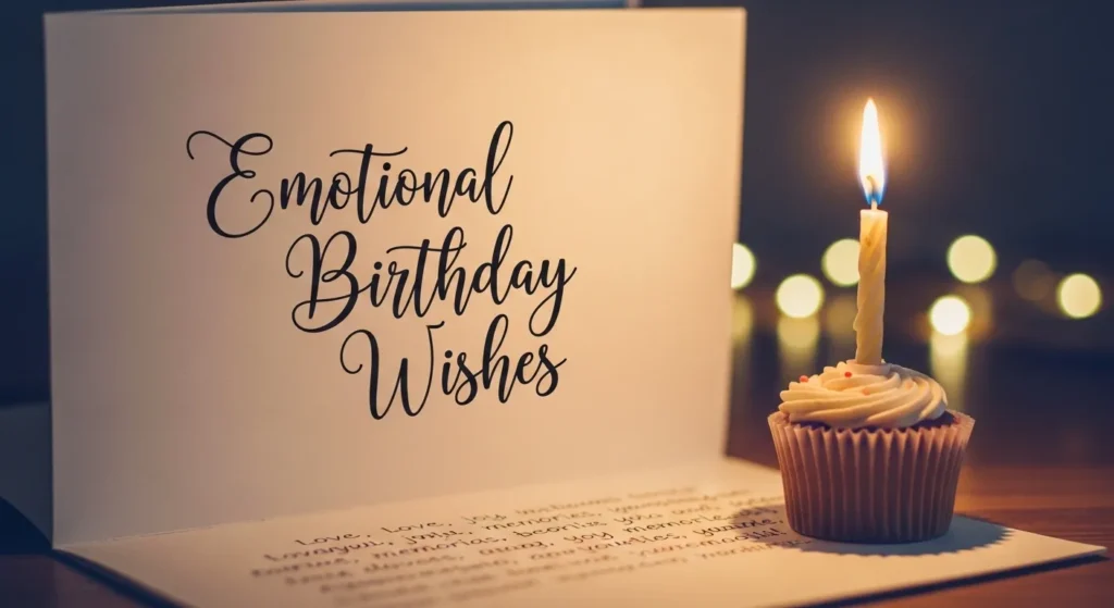 Emotional Birthday Wishes