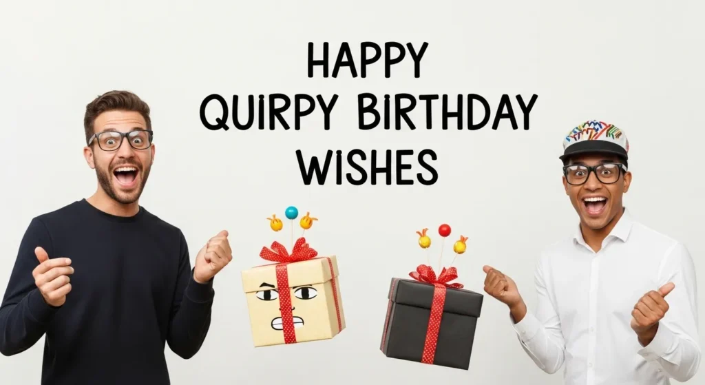 Funny and Quirky Birthday Wishes
