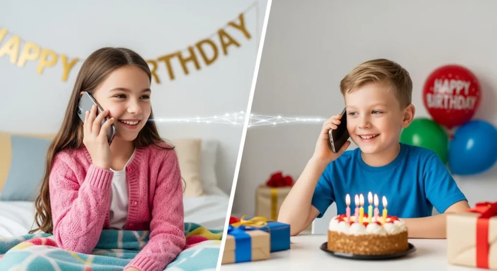 Long Distance Birthday Wishes