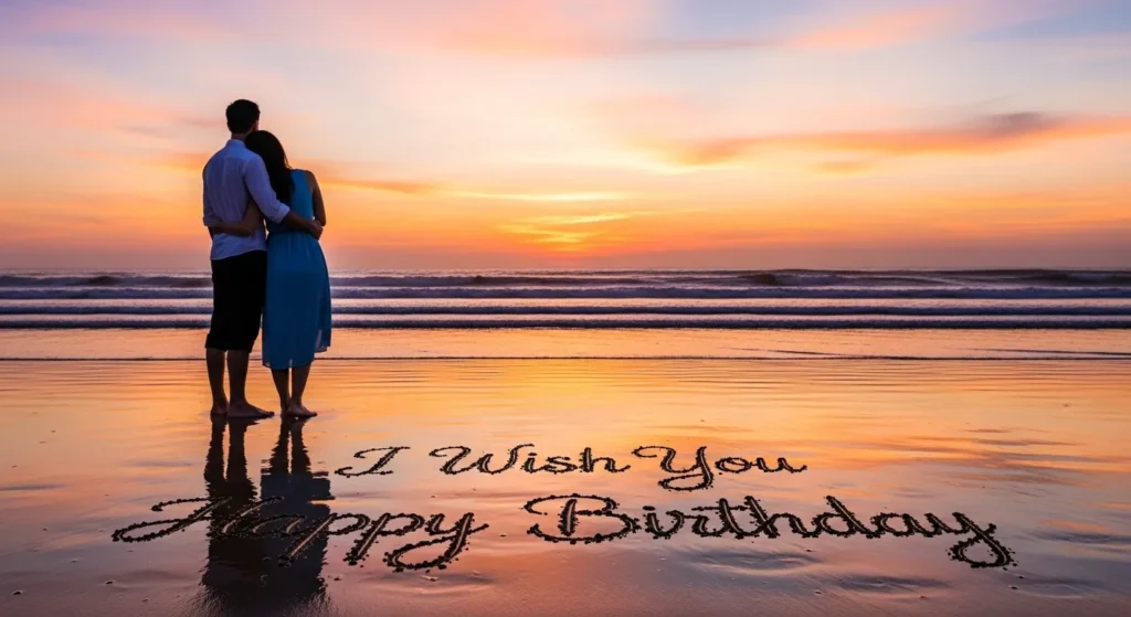 Romantic I Wish You Happy Birthday Wishes