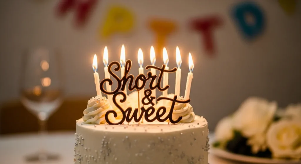  Short and Sweet Birthday Wishes