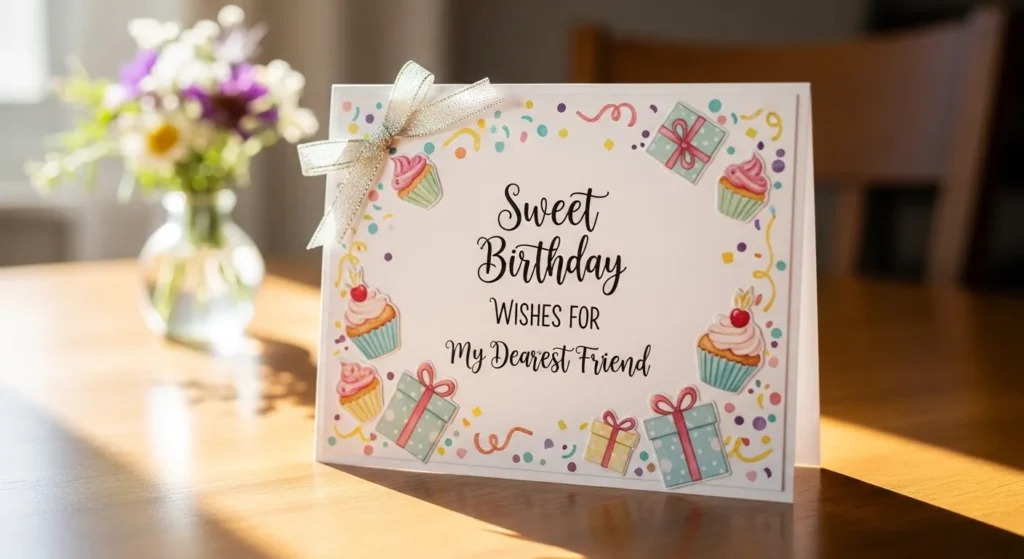 Sweet Birthday Wishes for Friends