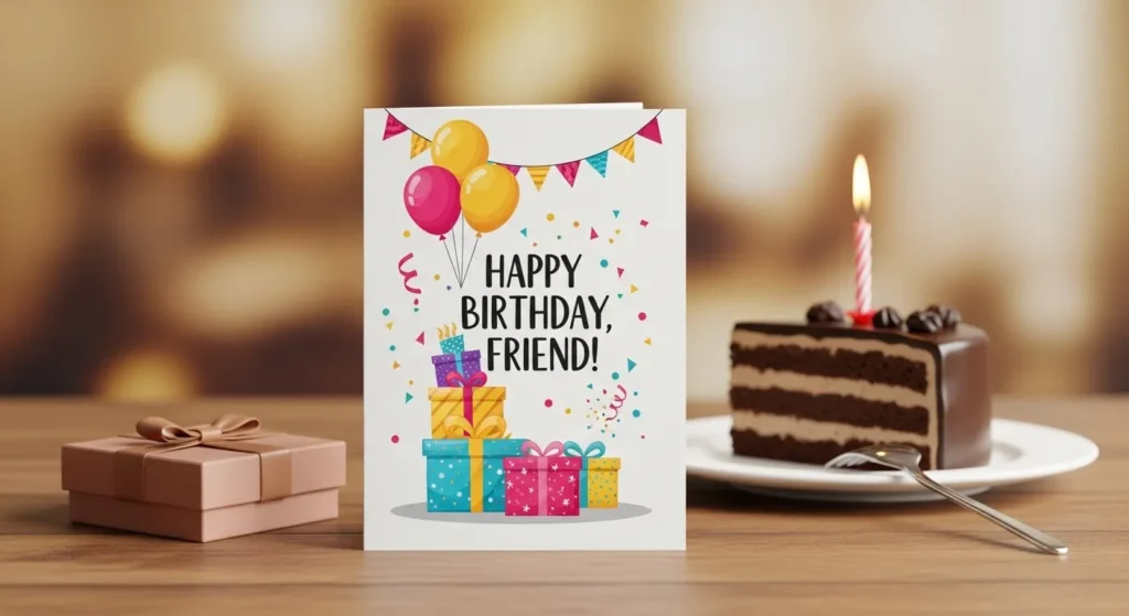 Wish Happy Birthday to a Friend