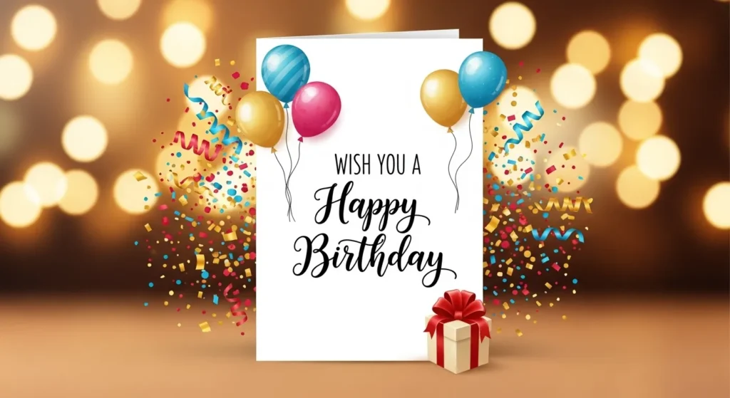 Wish You a Happy Birthday for a Friend