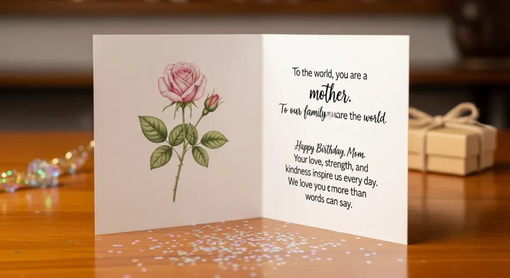 Emotional Birthday Messages for Mom