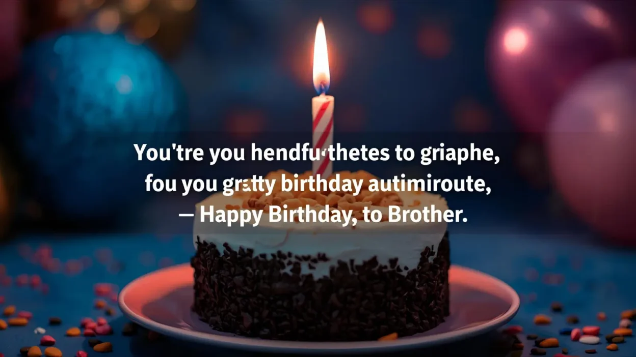 Birthday Wishes For Brother