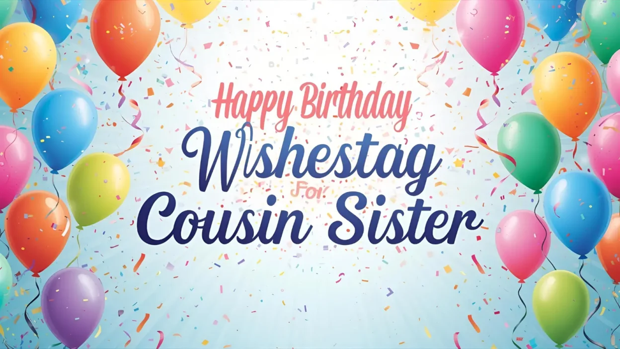 Birthday Wishes For Cousin Sister