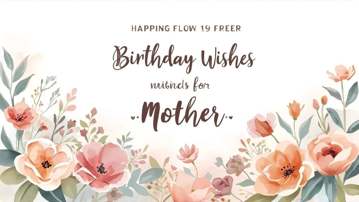 Birthday Wishes For Mother