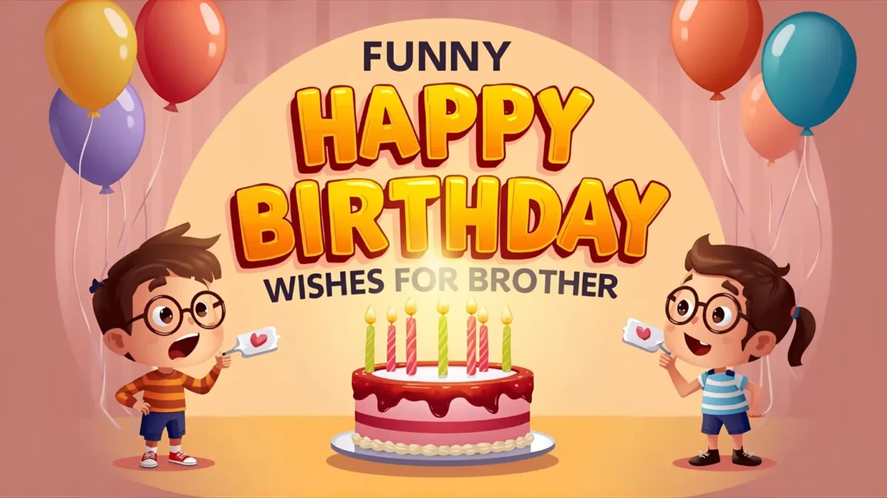Funny Birthday Wishes For Brother