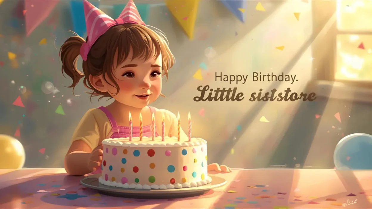 Birthday Wishes For Little Sister