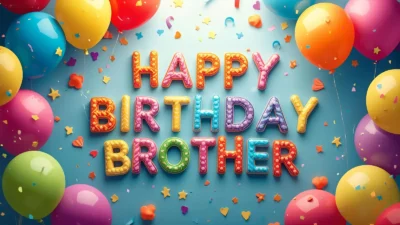 Happy Birthday Wishes For Brother