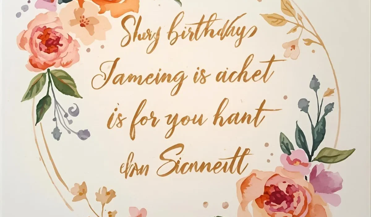 Short Birthday Wishes For Sister