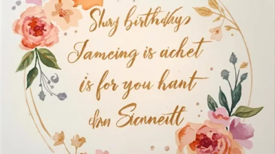 Short Birthday Wishes For Sister