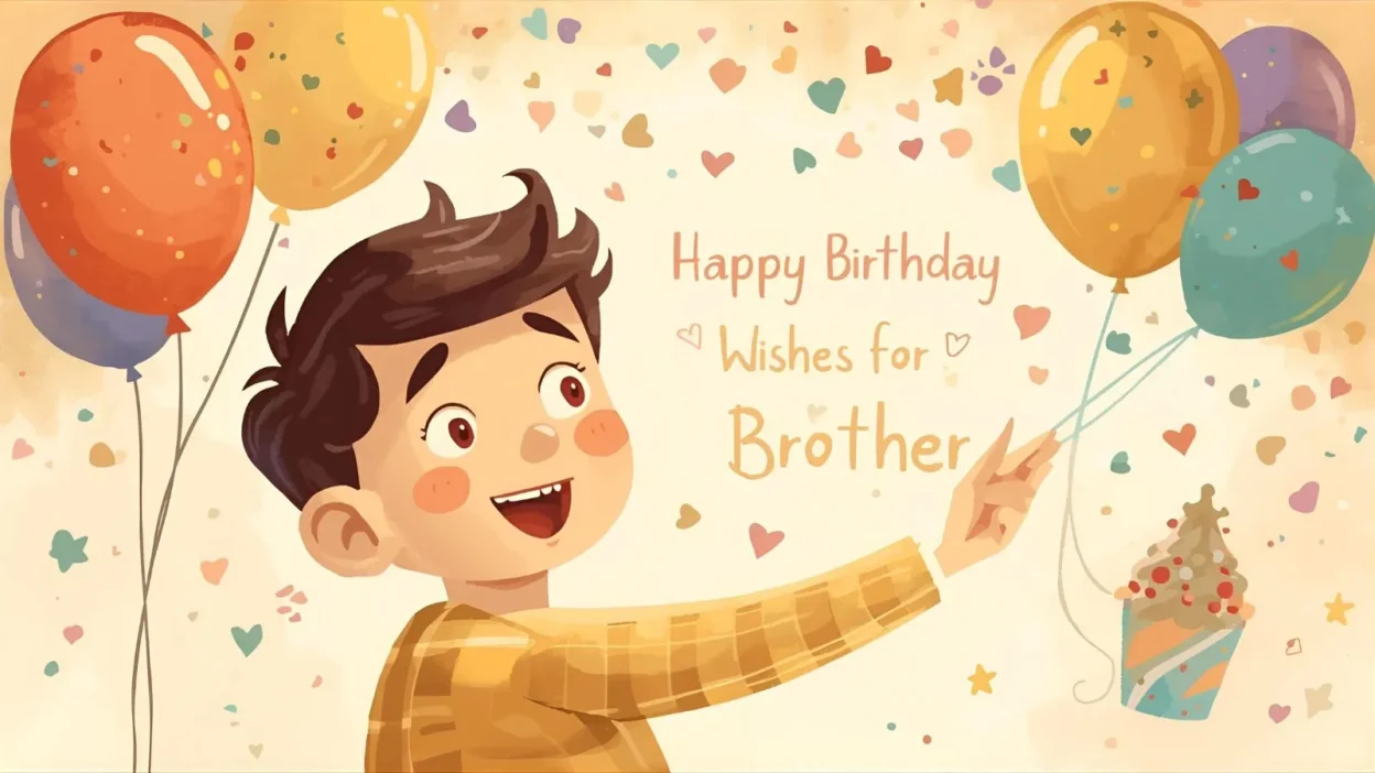 Simple Birthday Wishes For Brother