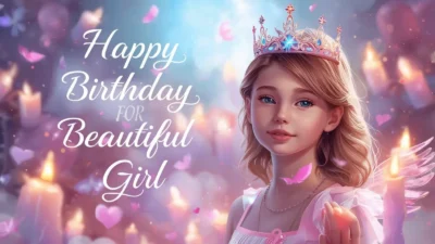 Birthday Wishes For Beautiful Girl