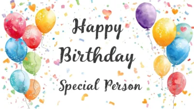 Heart Touching Birthday Wishes For Special Person