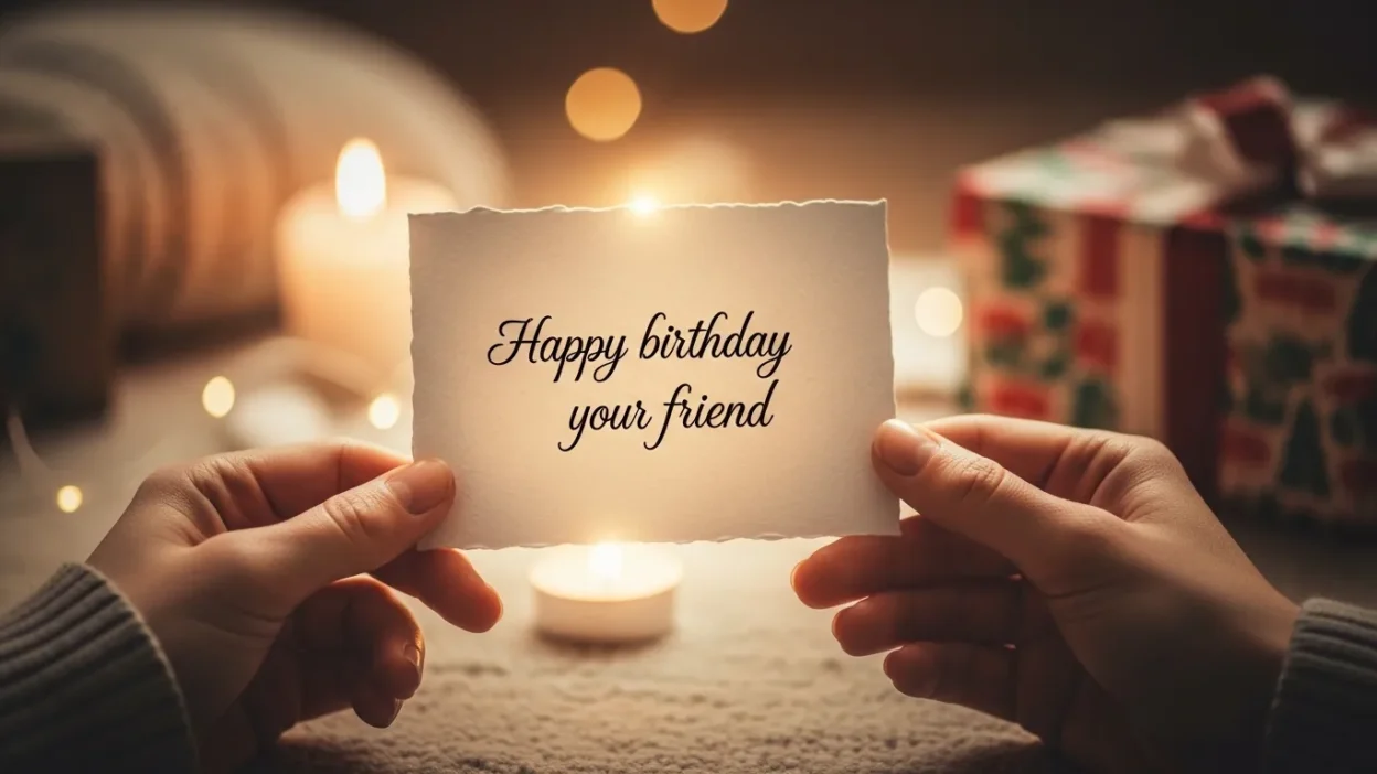 Birthday Wish to a Friend