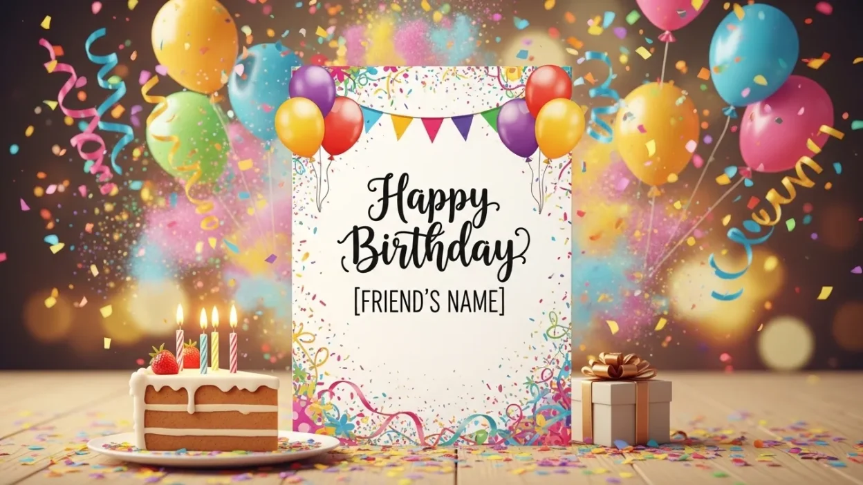 Happy Birthday Wish for Friend