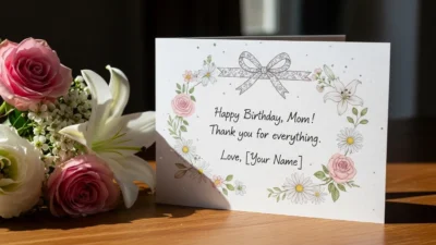 Birthday Wish for Mom