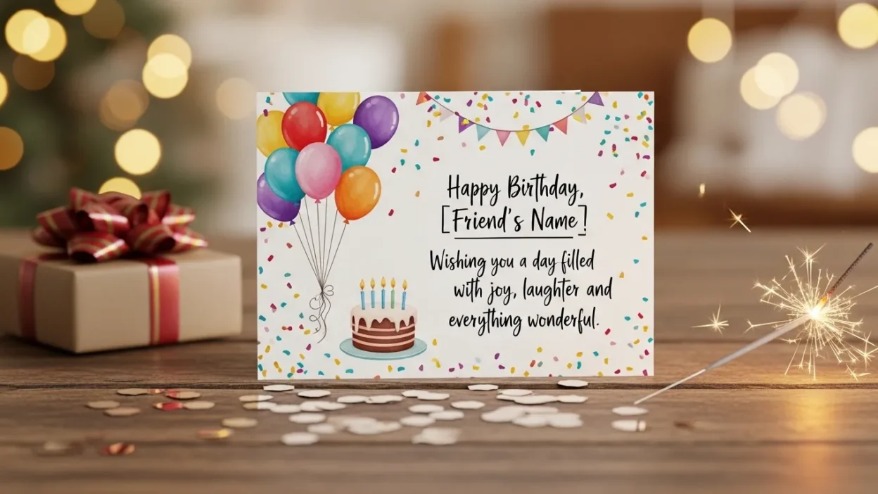 How to Wish a Friend Happy Birthday